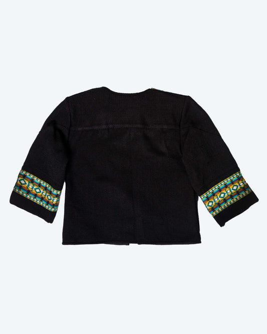 Blazer Tejido Puerres - Negro