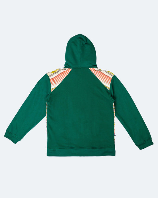 Chaqueta Hombre Tejido Andino - Verde