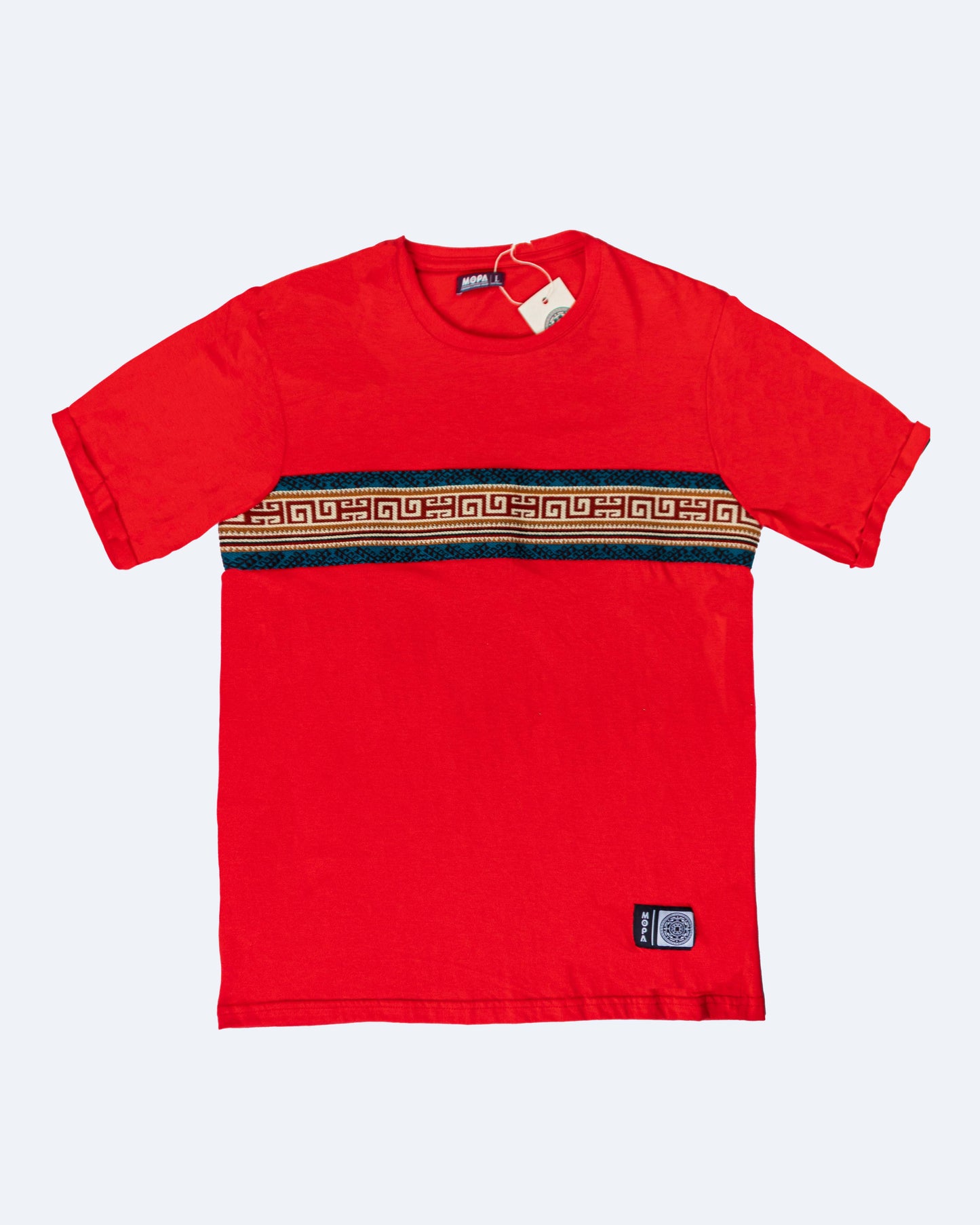 Camiseta Roja - Franja
