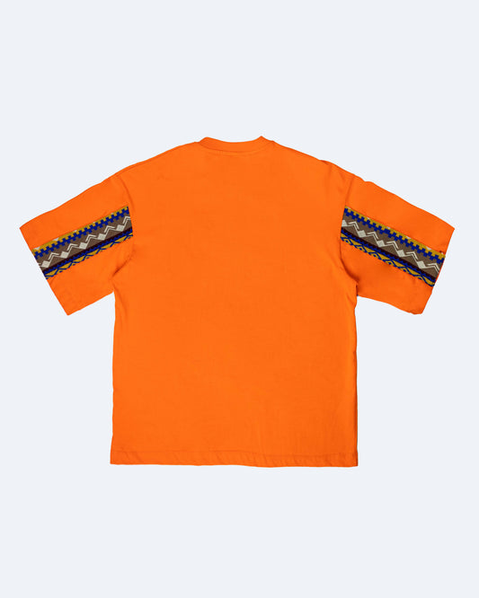 Camiseta Naranja Oversize - Aguayo