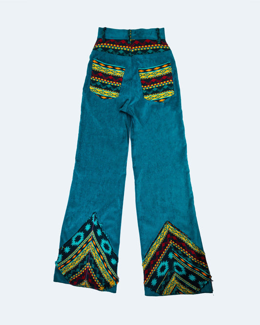 Pantalón Mujer Pana - Tejido Andino