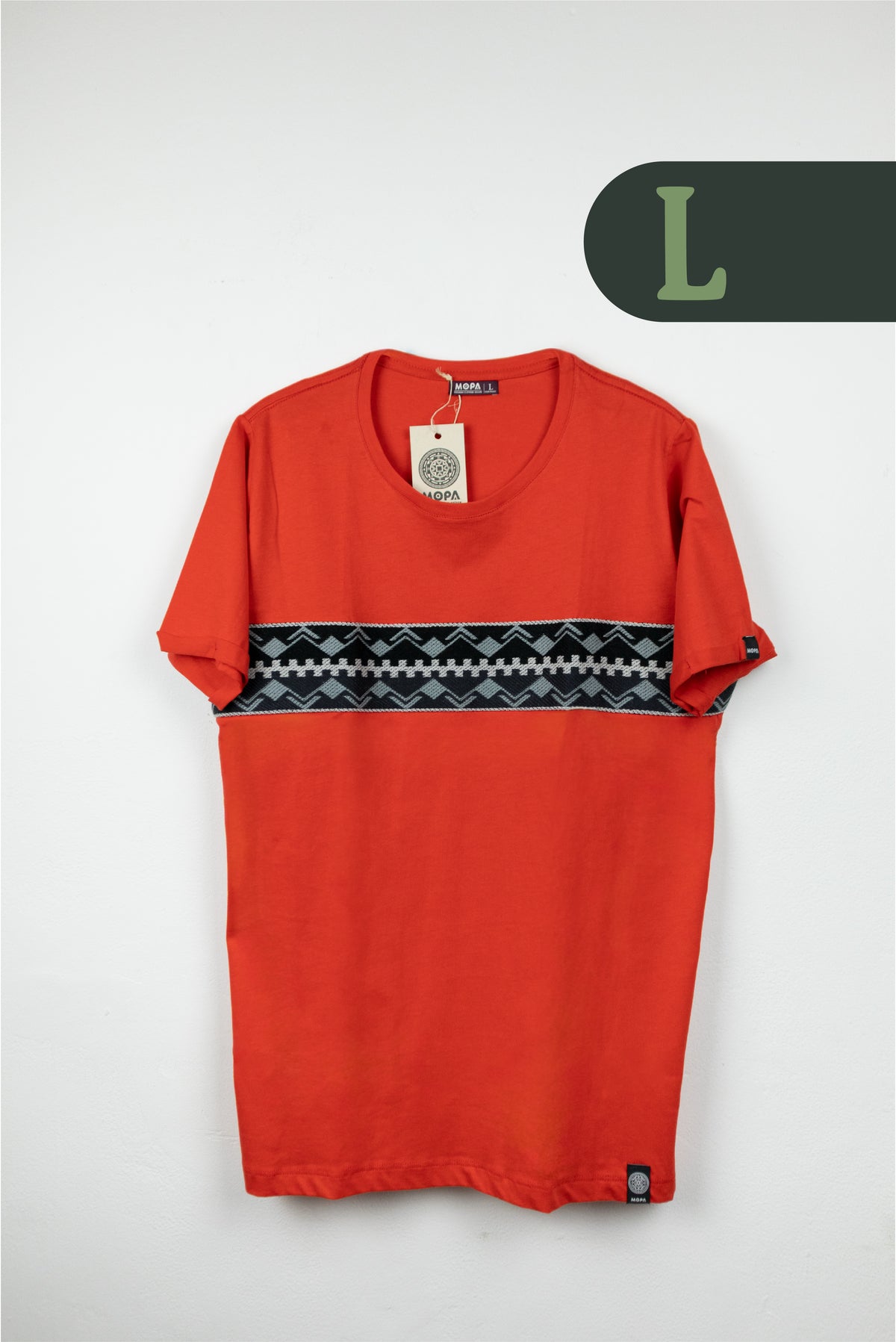 Camiseta Roja - Franja