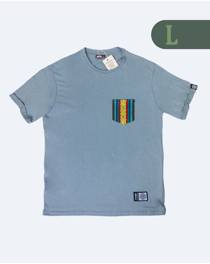 Camiseta Gris - Bolsillo