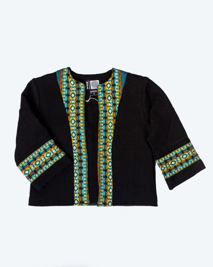 Blazer Tejido Puerres - Negro