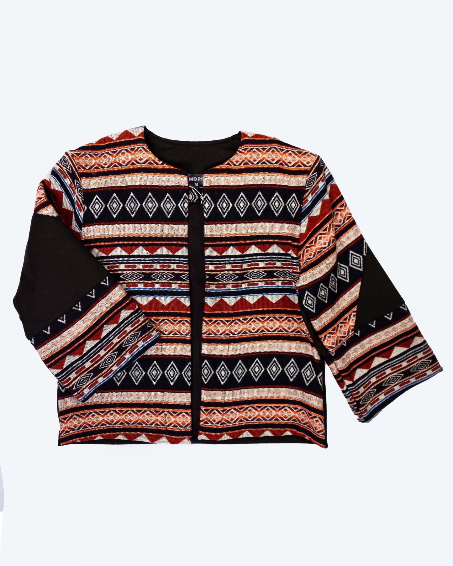 Cardigan Tejido Andino - Negro