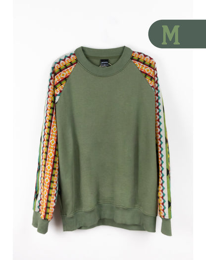 Buzo Unisex con Mangas Tejidas Artesanalmente