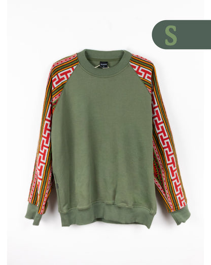 Buzo Unisex con Mangas Tejidas Artesanalmente
