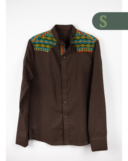 Camisa Lino Manga Larga