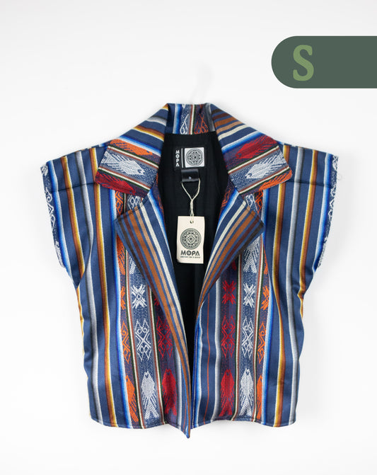 Chaleco Mangas Unisex Tejido Andino