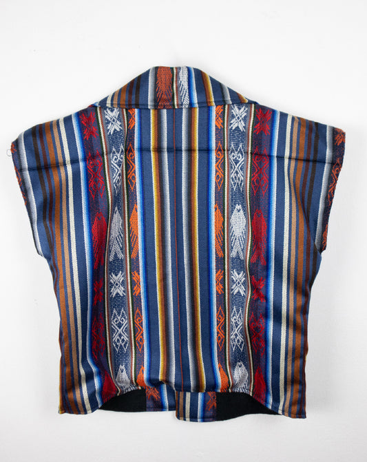 Chaleco Mangas Unisex Tejido Andino
