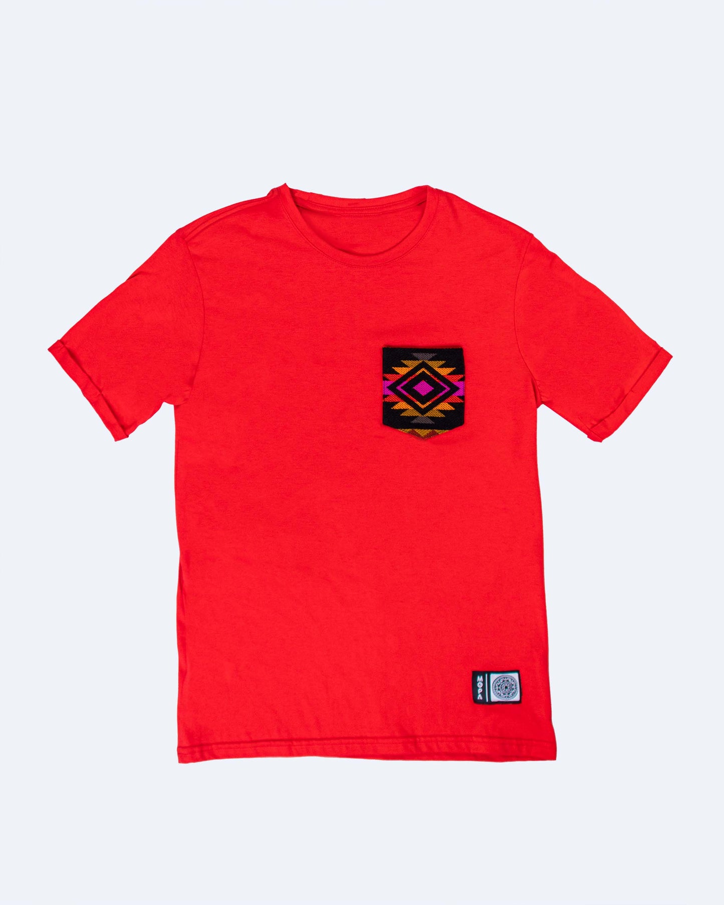 Camiseta Roja - Bolsillo