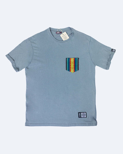 Camiseta Gris - Bolsillo