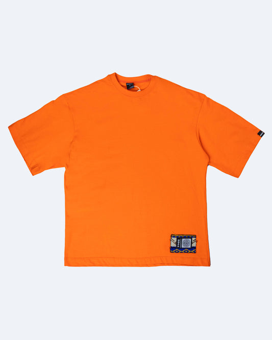 Camiseta  Naranja Oversize - Aguayo