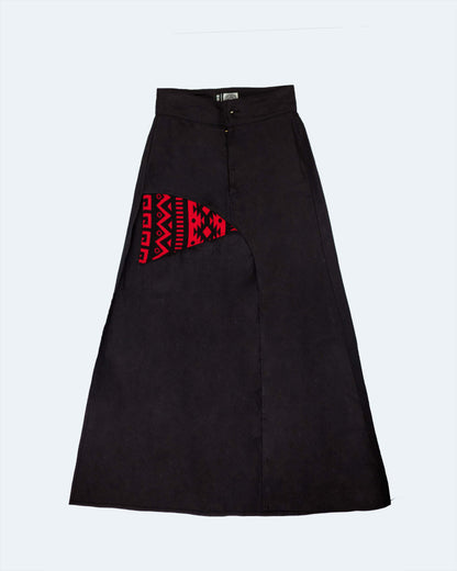 Falda Larga – Tejido con Raíz