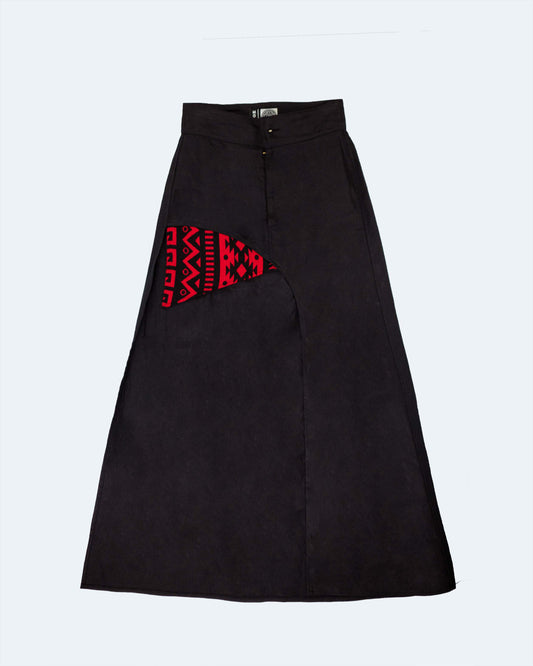 Falda Larga – Tejido con Raíz