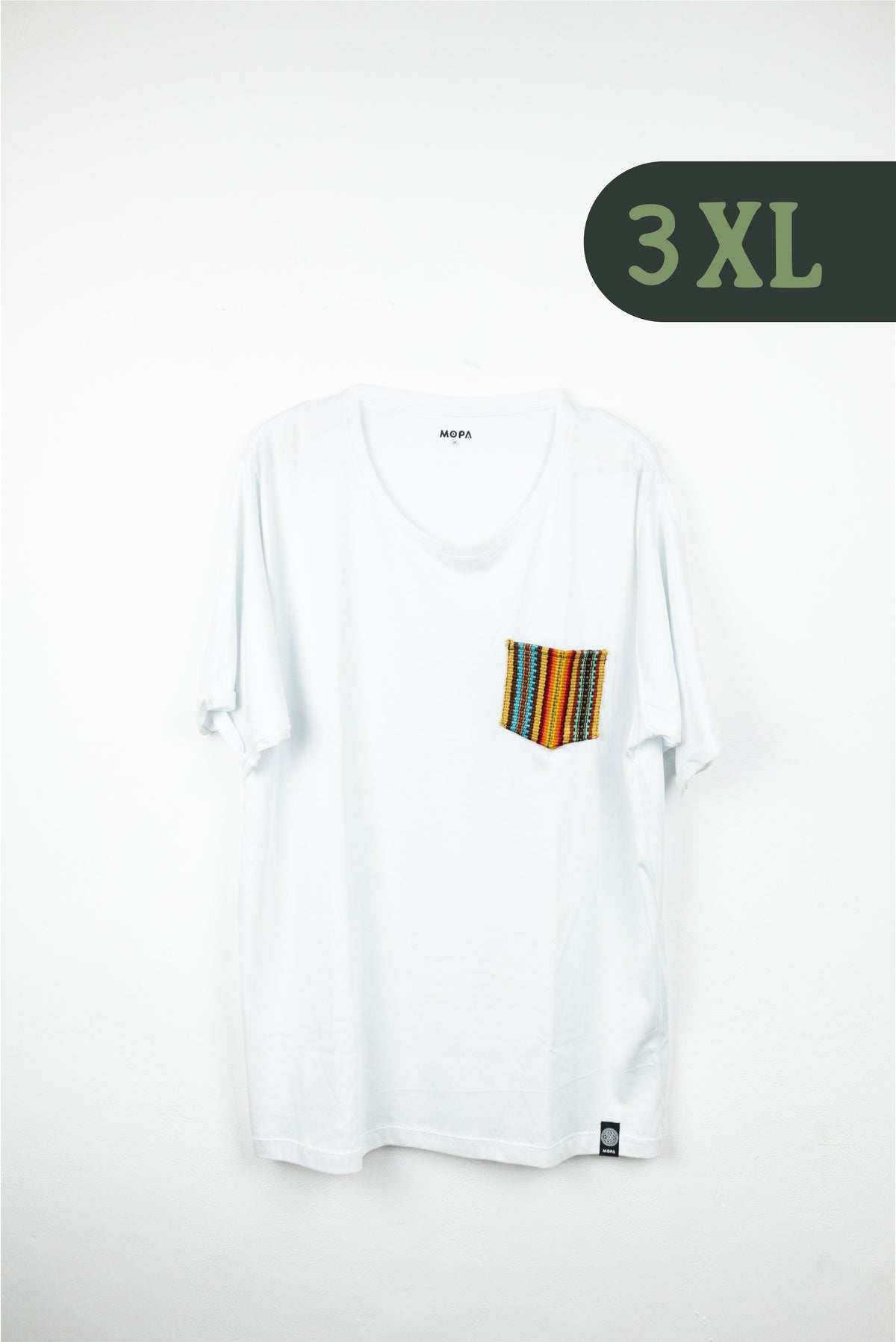 Camiseta Blanca - Bolsillo Guanga