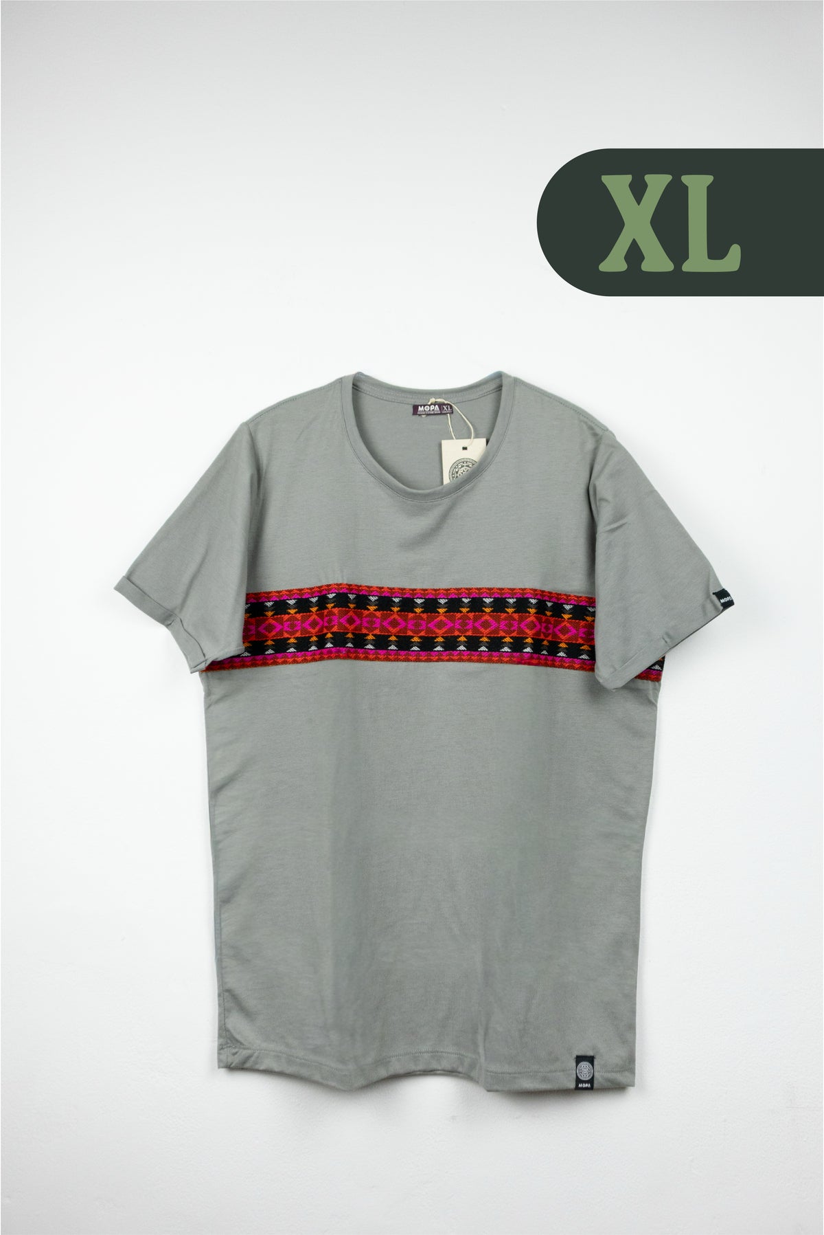 Camiseta Gris - Franja